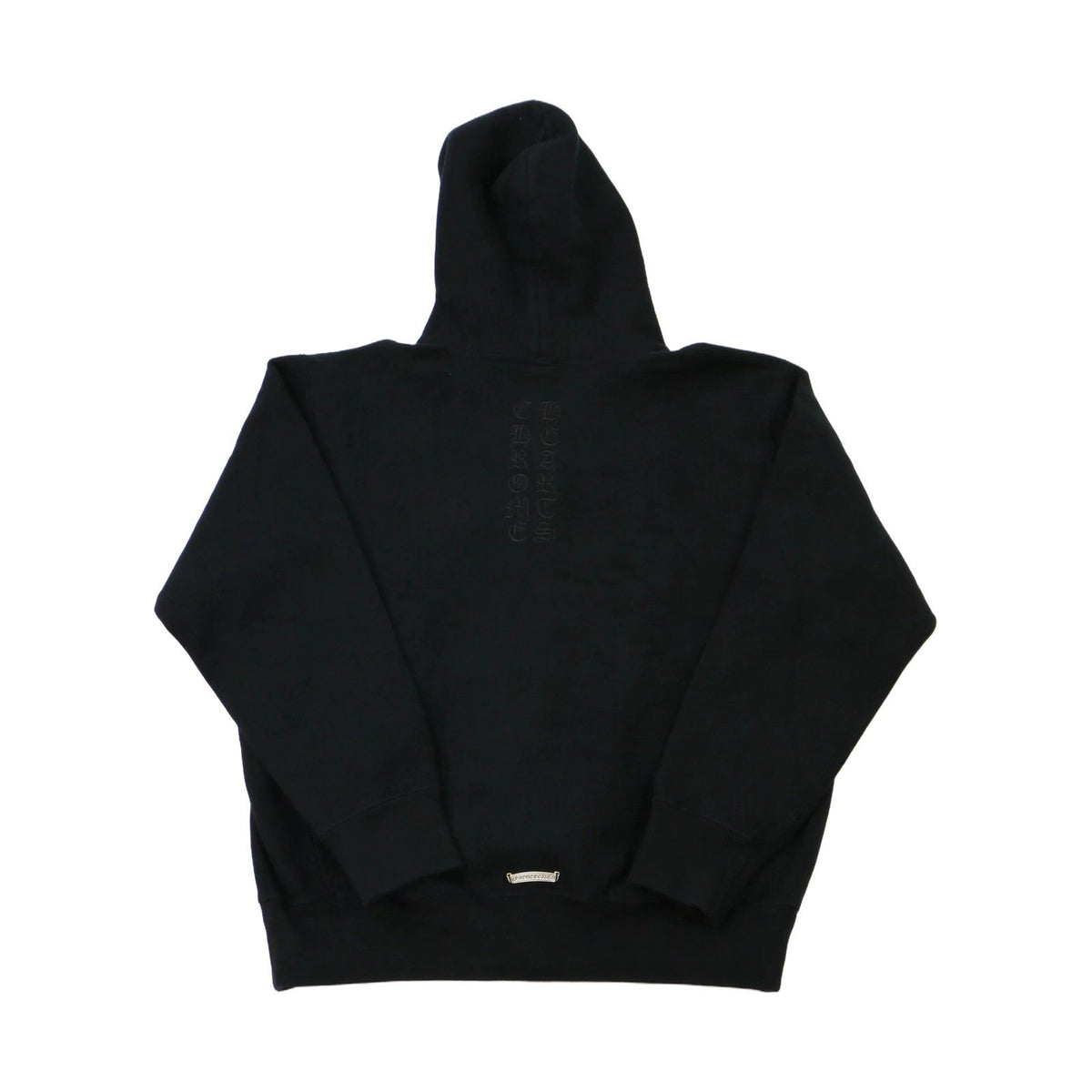 Chrome Hearts Black Dagger Embroidered Zip Hoodie