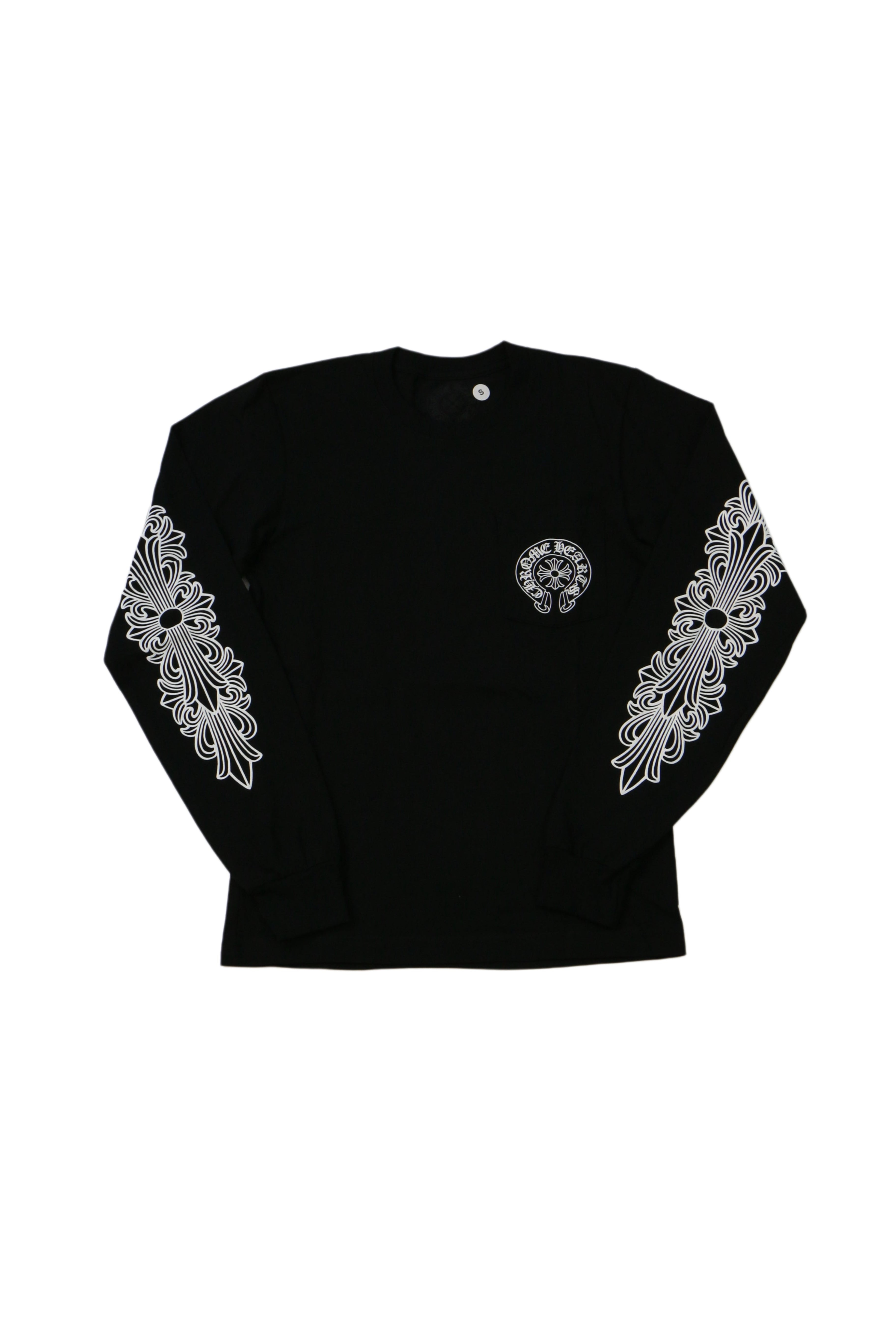 Chrome Hearts Las Vegas Exclusive Horseshoe Floral Long Sleeves