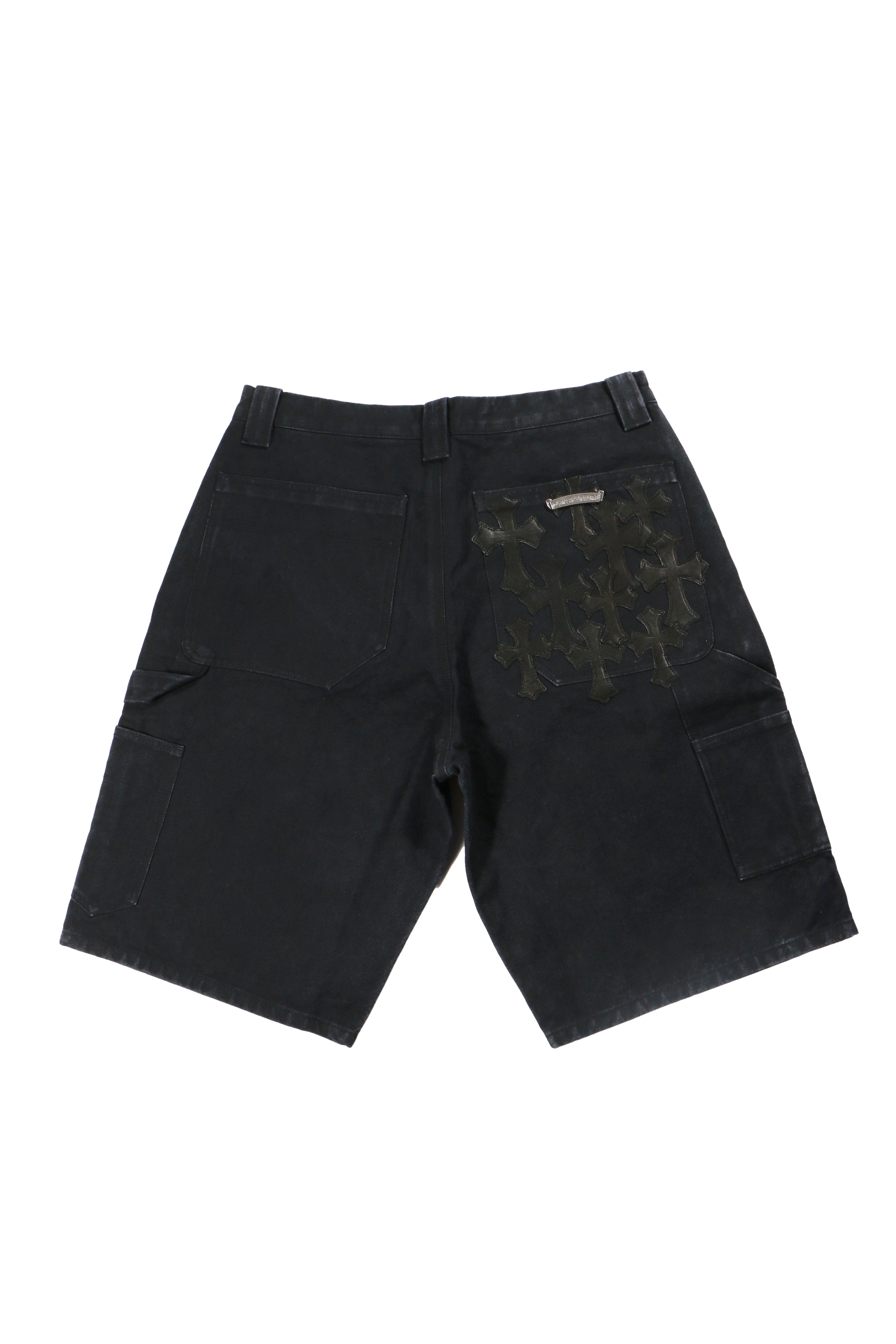 Chrome Hearts Black Cross Patches Short