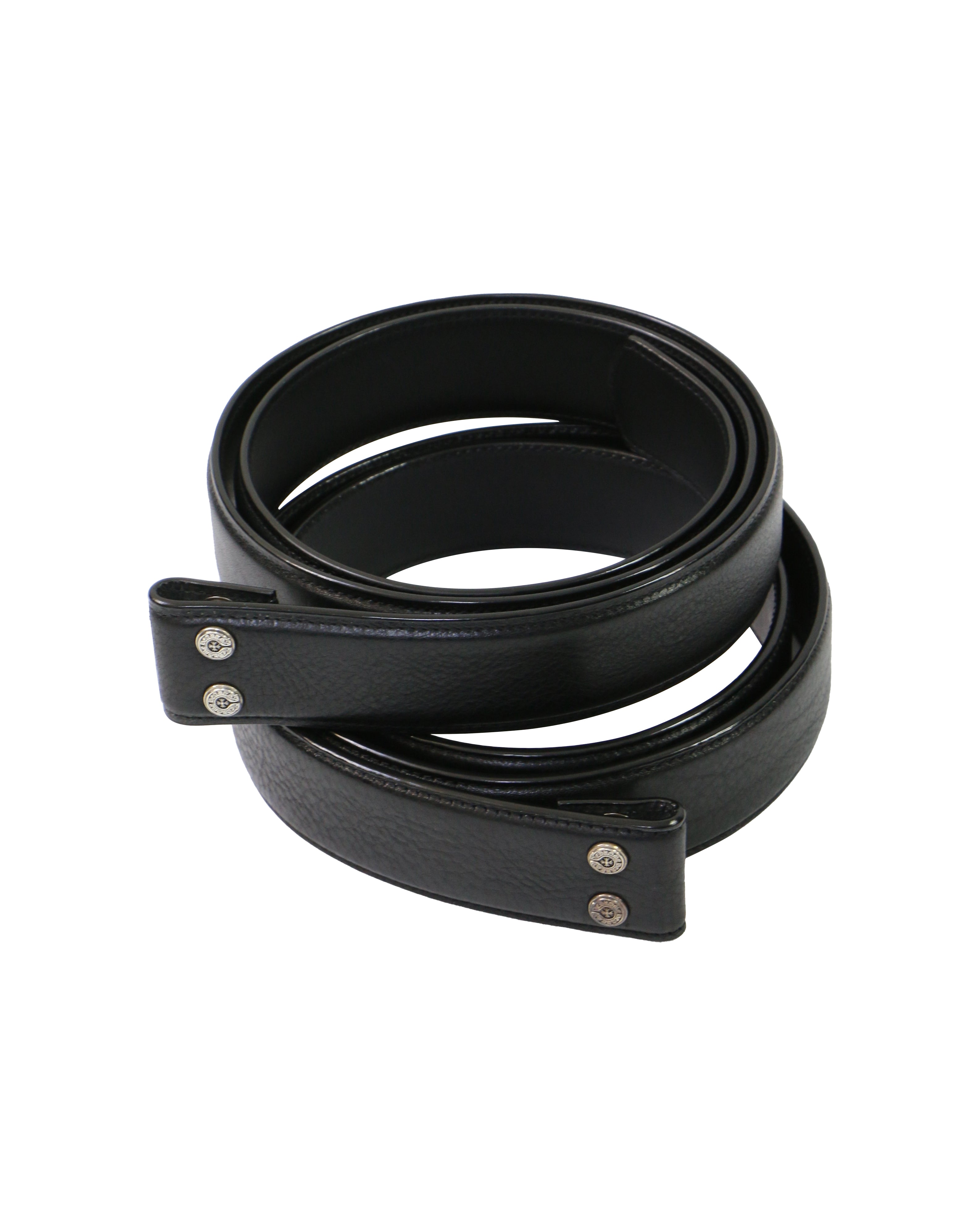 Chrome Hearts Black Belt Strap Sz38