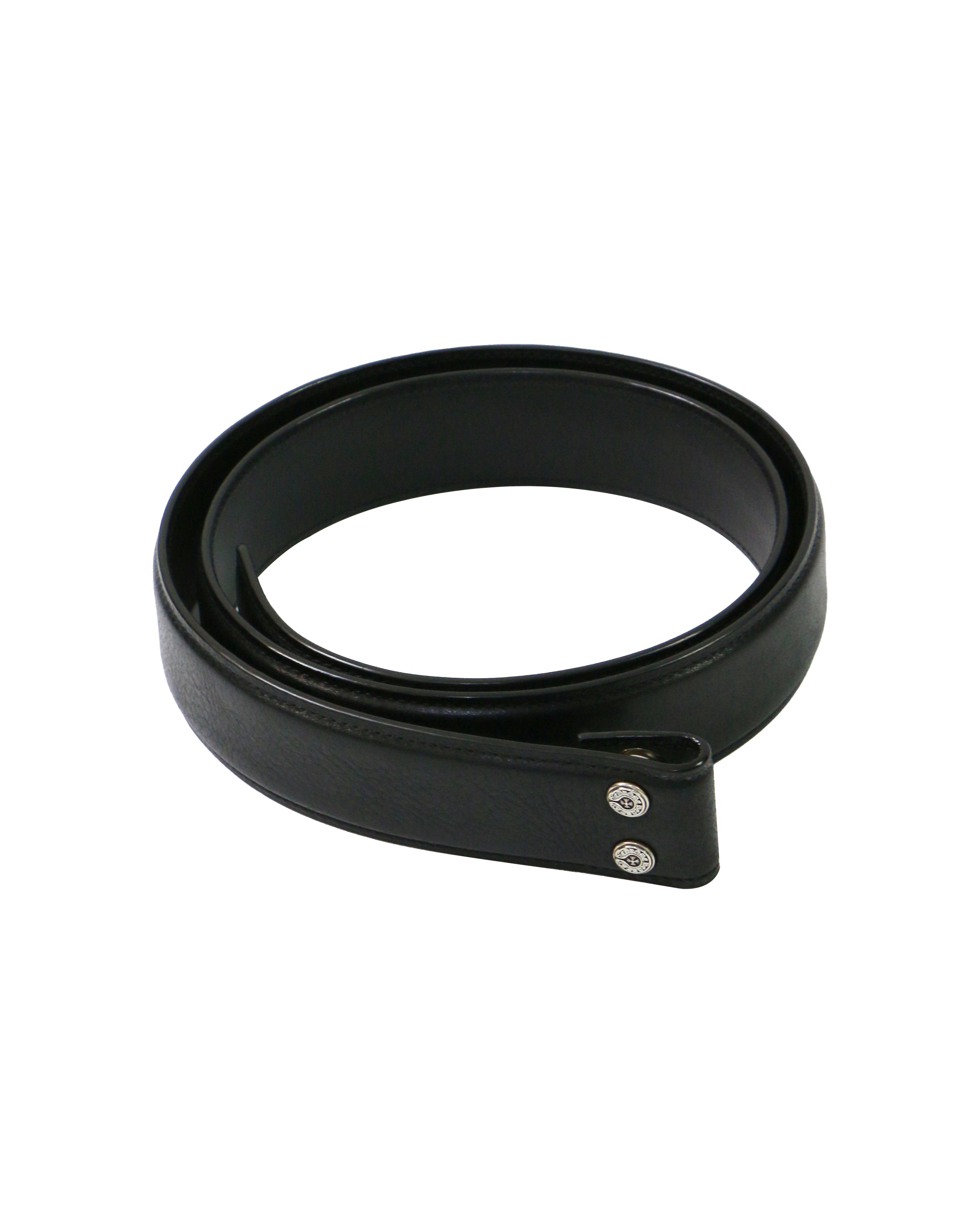 Chrome Hearts Black Belt Strap Sz38