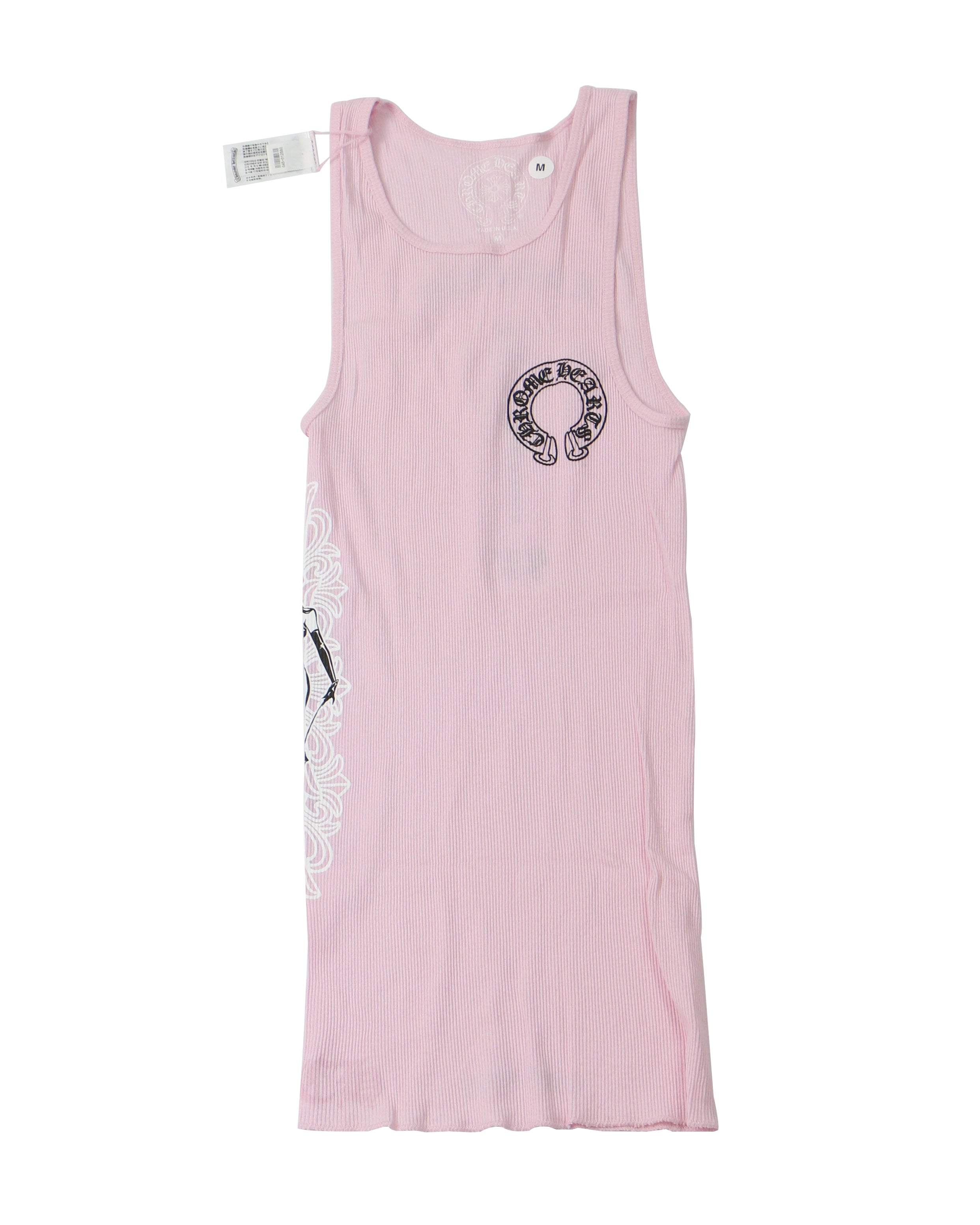 Chrome Hearts Deadly Doll Pink Tank Top