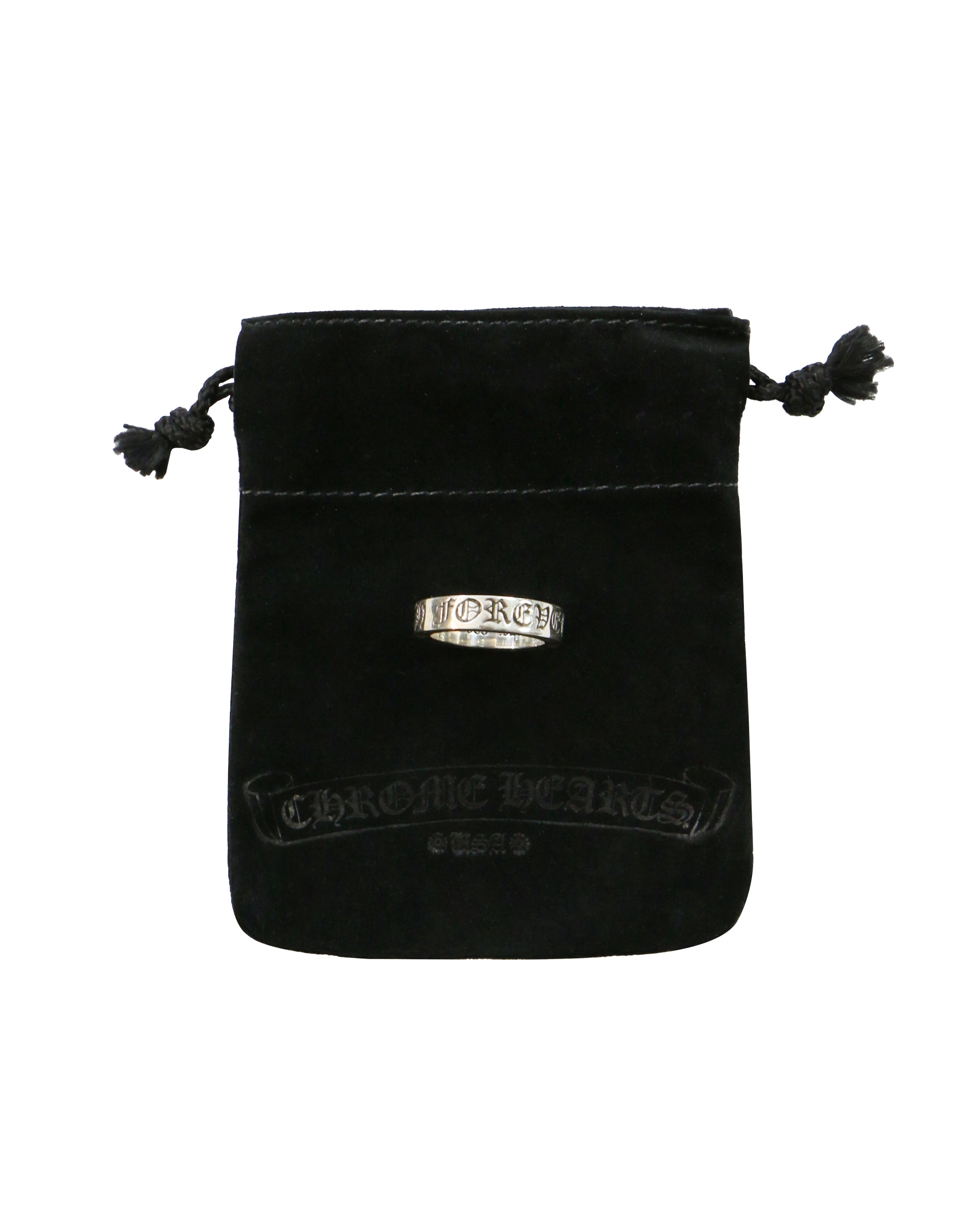 Chrome Hearts Silver Forever Ring