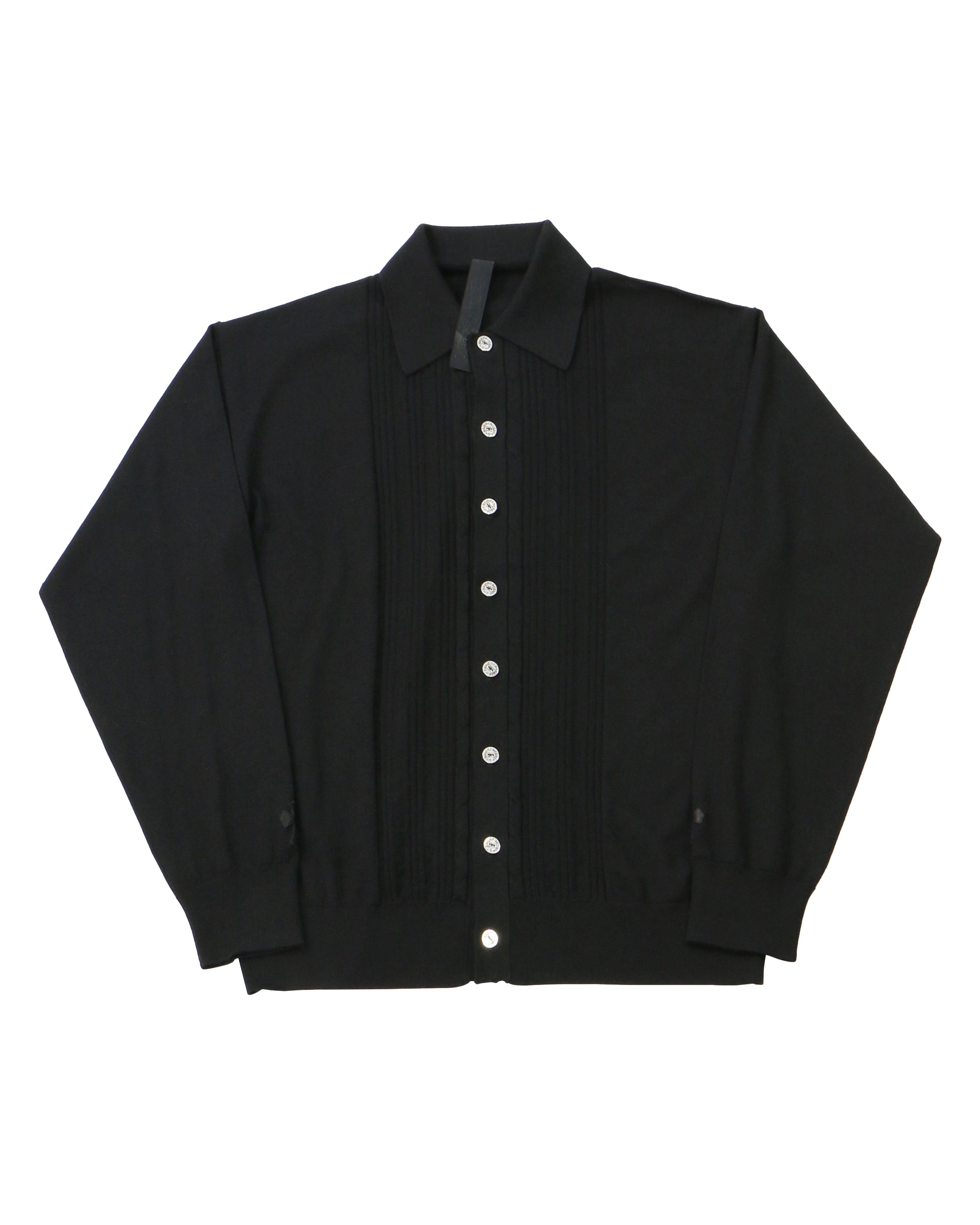 Chrome Hearts Black Switchblade Cardigan